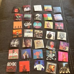 🌷album cover stickers